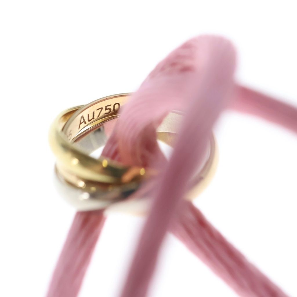 Cartier Baby Trinity Code Bracelet Pink Yellow Gold — view 6