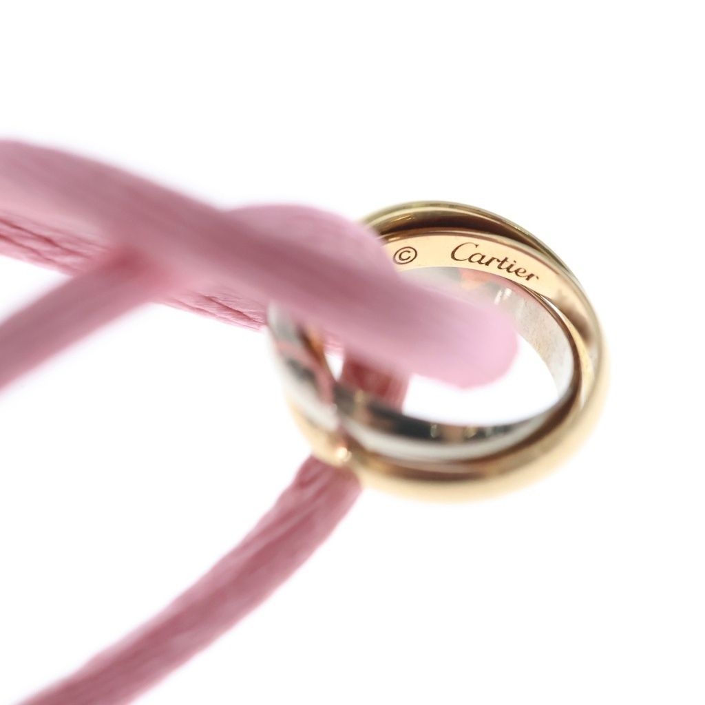 Cartier Baby Trinity Code Bracelet Pink Yellow Gold — view 5