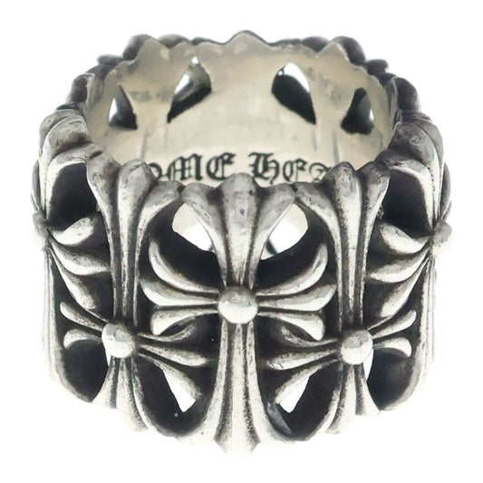 Chrome Hearts Cemetery Black Sling Silver