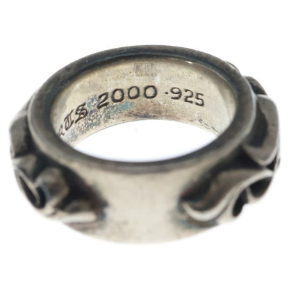 Chrome Hearts Dbl Narrow Vine Band Double Silver Ring — view 6
