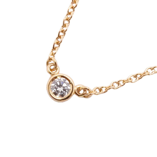 Tiffany & Co Necklace by the Yard Yellow Gold Diamond