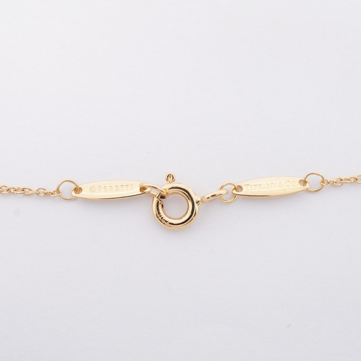 Tiffany & Co Necklace by the Yard Yellow Gold Diamond — view 4