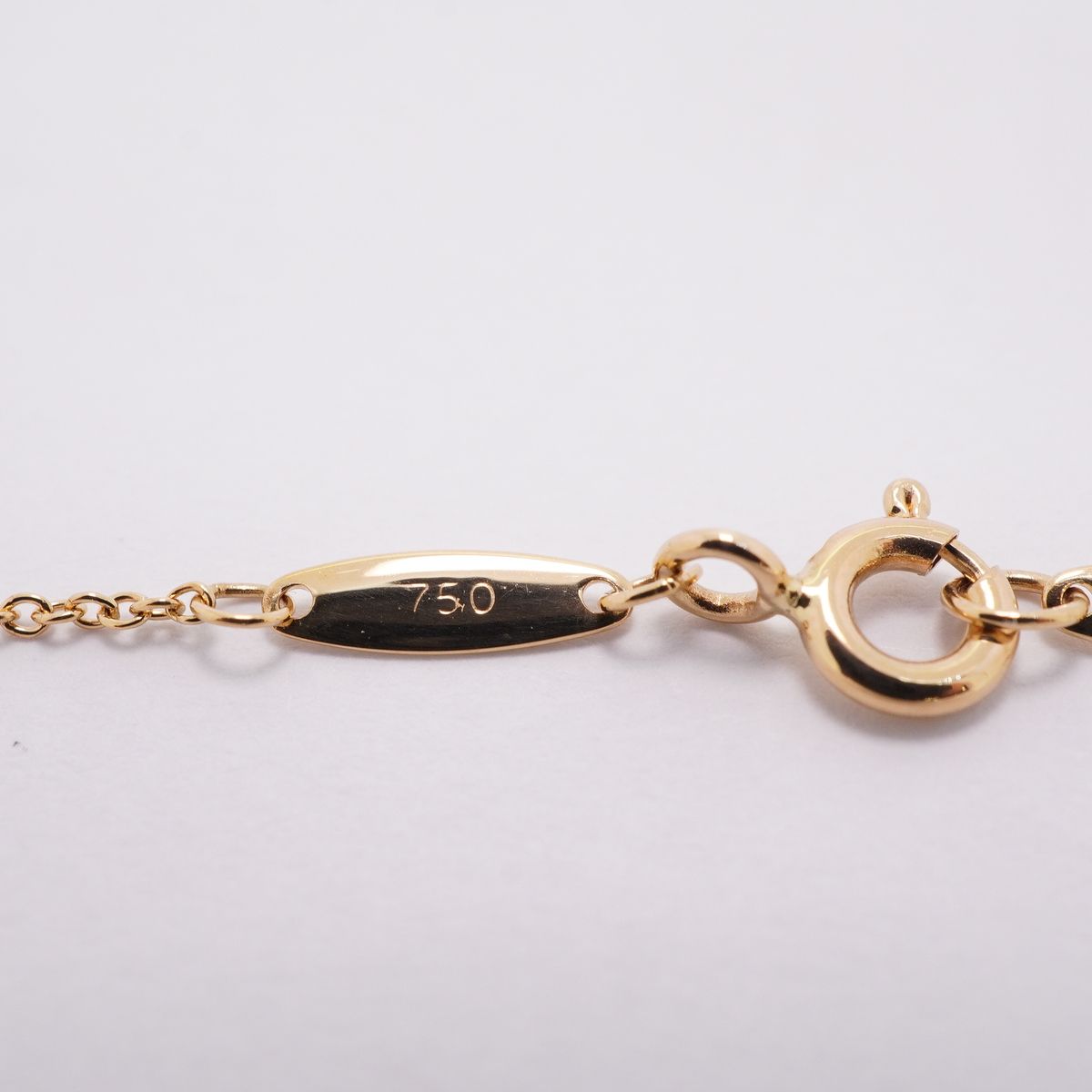 Tiffany & Co Necklace by the Yard Yellow Gold Diamond — view 5