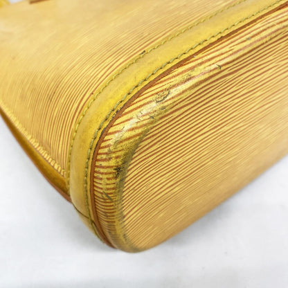 Louis Vuitton Shoulder Bag Epi Lussac Jaune — view 6