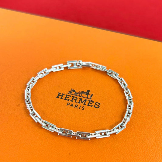 Hermes Vintage Hercules MM Bracelet 925 Sterling Silver