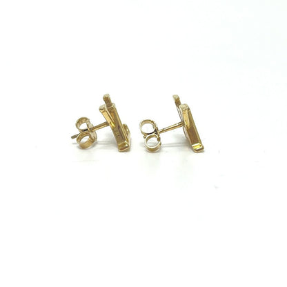 Louis Vuitton Earrings LV Iconic Metal Gold — view 4