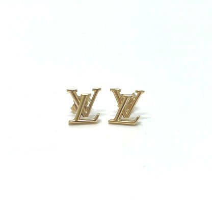 Louis Vuitton Earrings LV Iconic Metal Gold