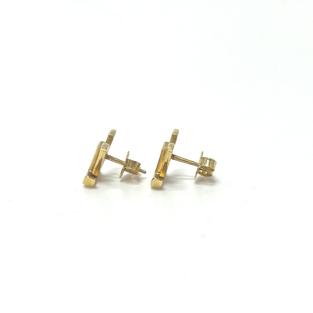 Louis Vuitton Earrings LV Iconic Metal Gold — view 2