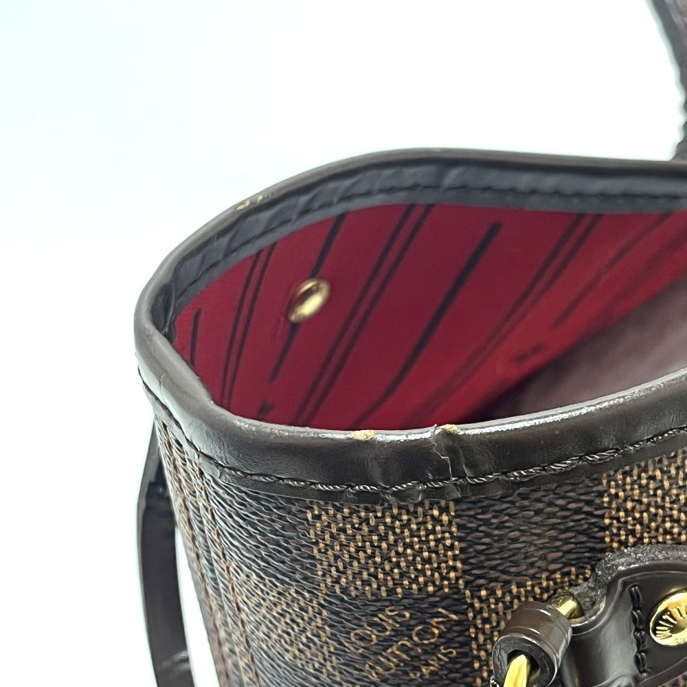 Louis Vuitton Tote Bag Neverfull PM Damier Canvas Brown — view 5