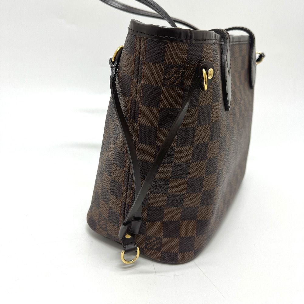 Louis Vuitton Tote Bag Neverfull PM Damier Canvas Brown — view 4