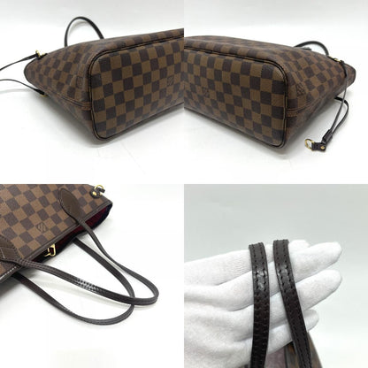 Louis Vuitton Tote Bag Neverfull PM Damier Canvas Brown — view 8