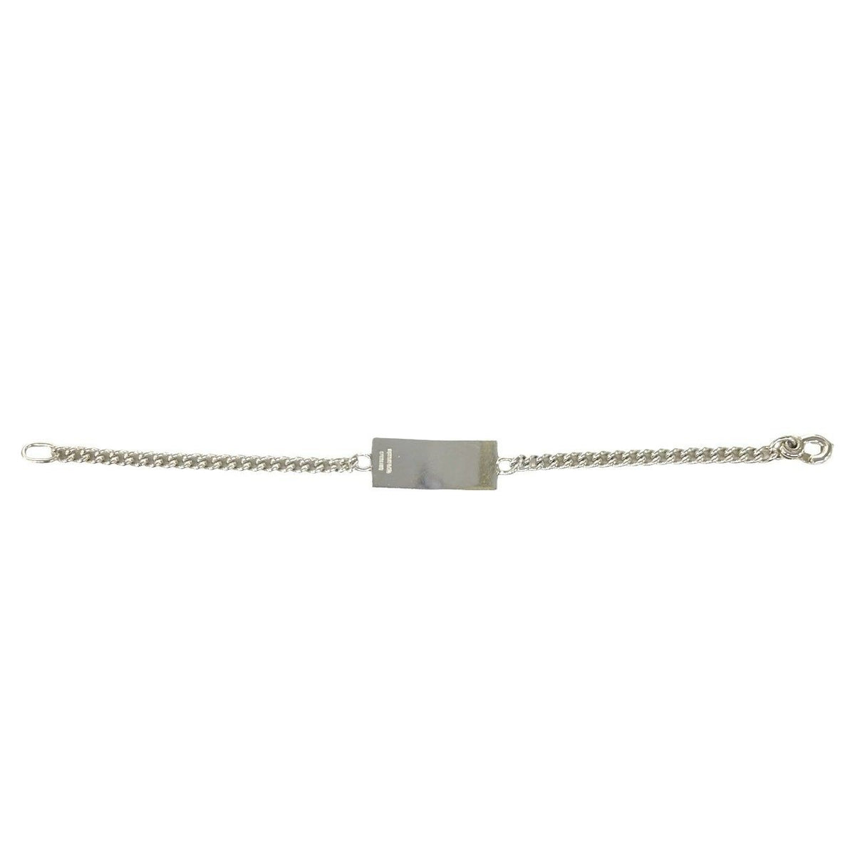 Tiffany & Co Medical ID Plate Bracelet 925 Sterling Silver — view 6