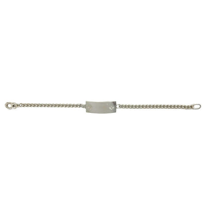 Tiffany & Co Medical ID Plate Bracelet 925 Sterling Silver — view 5