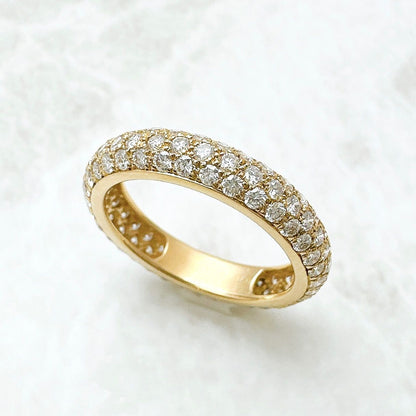 Cartier Mimi Star Full Pave Diamond Yellow Gold Ring — view 2