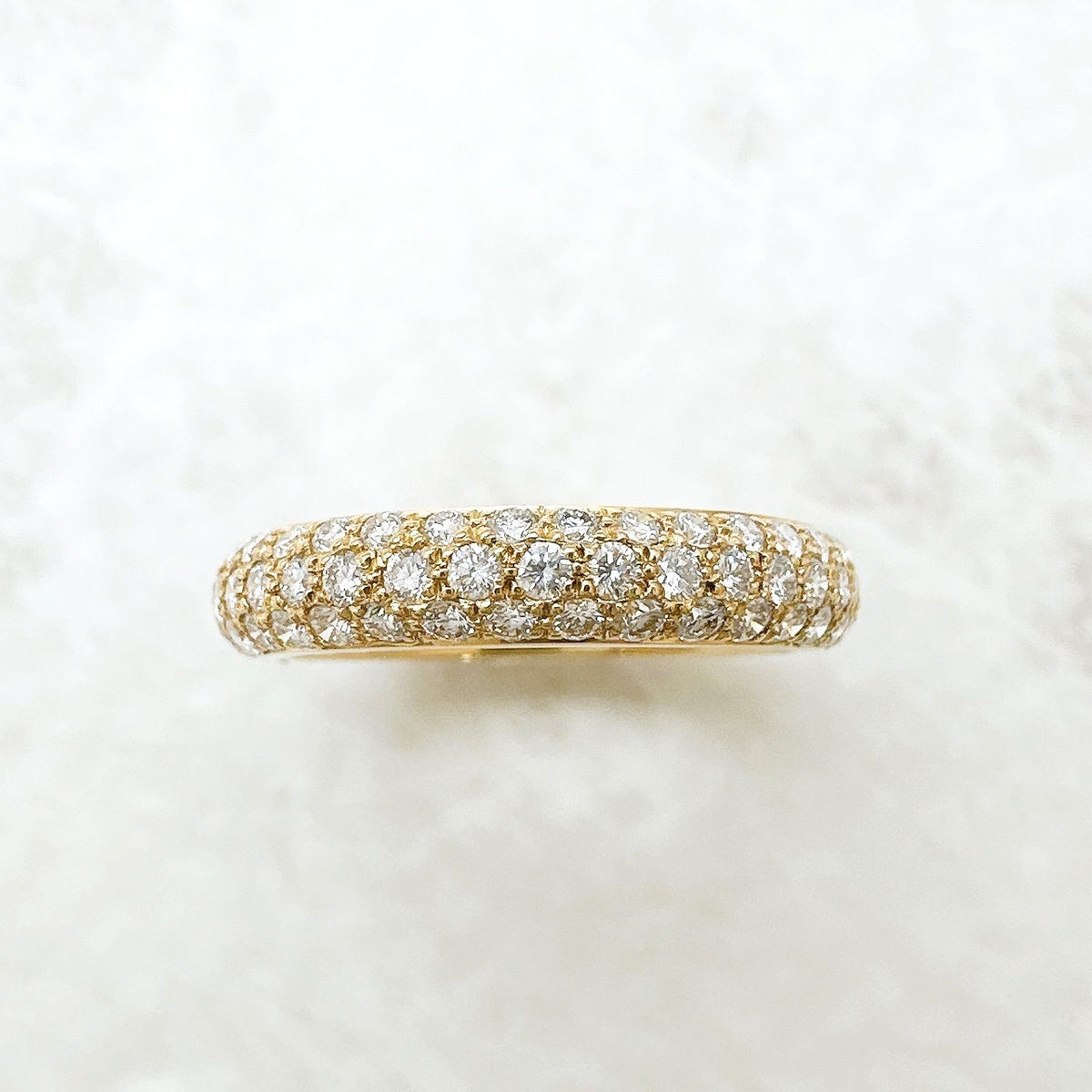 Cartier Mimi Star Full Pave Diamond Yellow Gold Ring — view 5