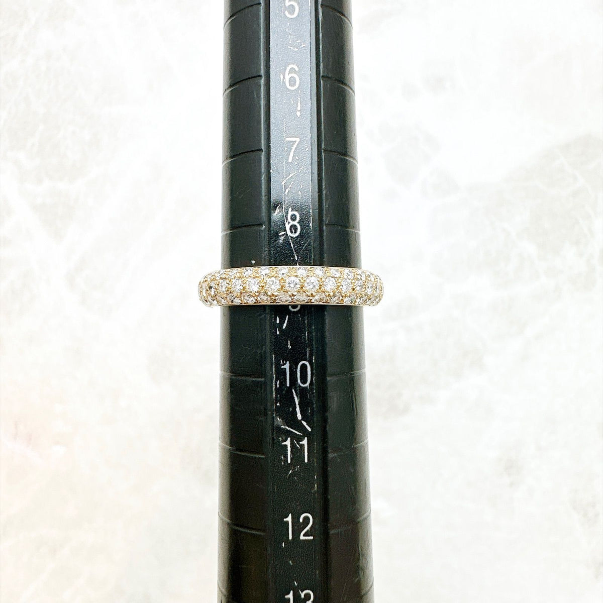 Cartier Mimi Star Full Pave Diamond Yellow Gold Ring — view 7