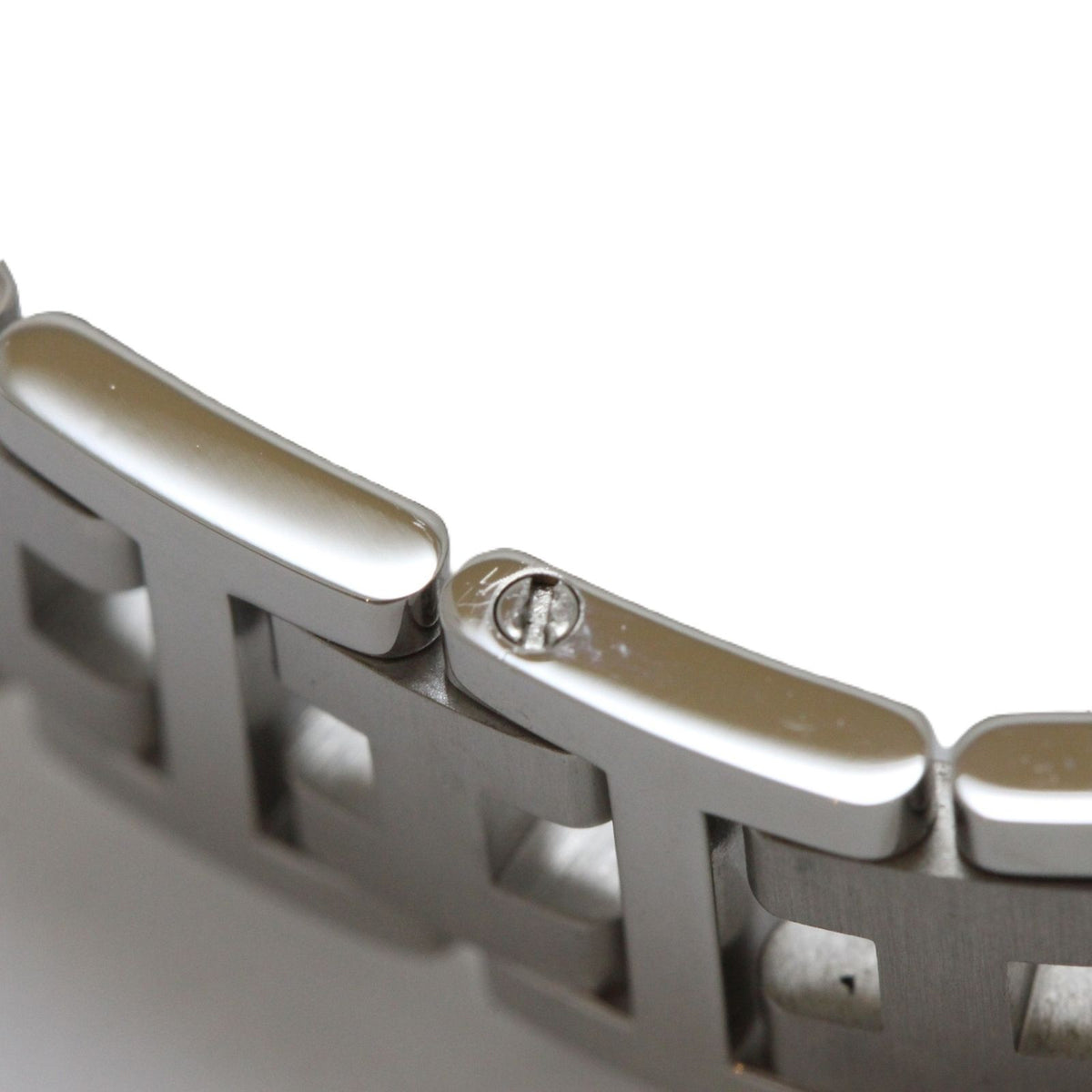 Hermes Clipper Watch SS Stainless Steel Gray Arabic Dial Quartz — view 5
