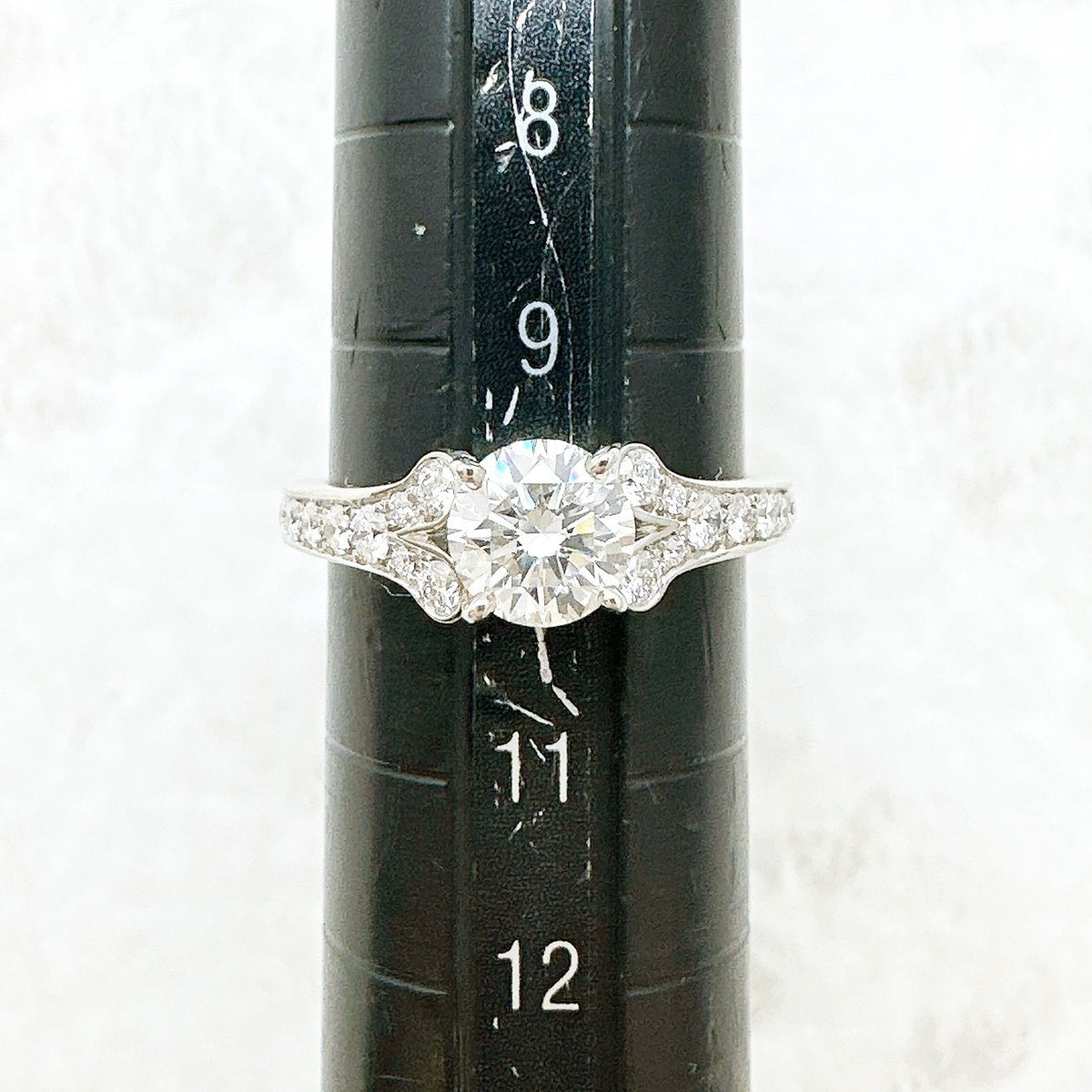 Cartier Ballerina Solitaire Diamond 0.70 Platinum Ring 50 10 — view 7