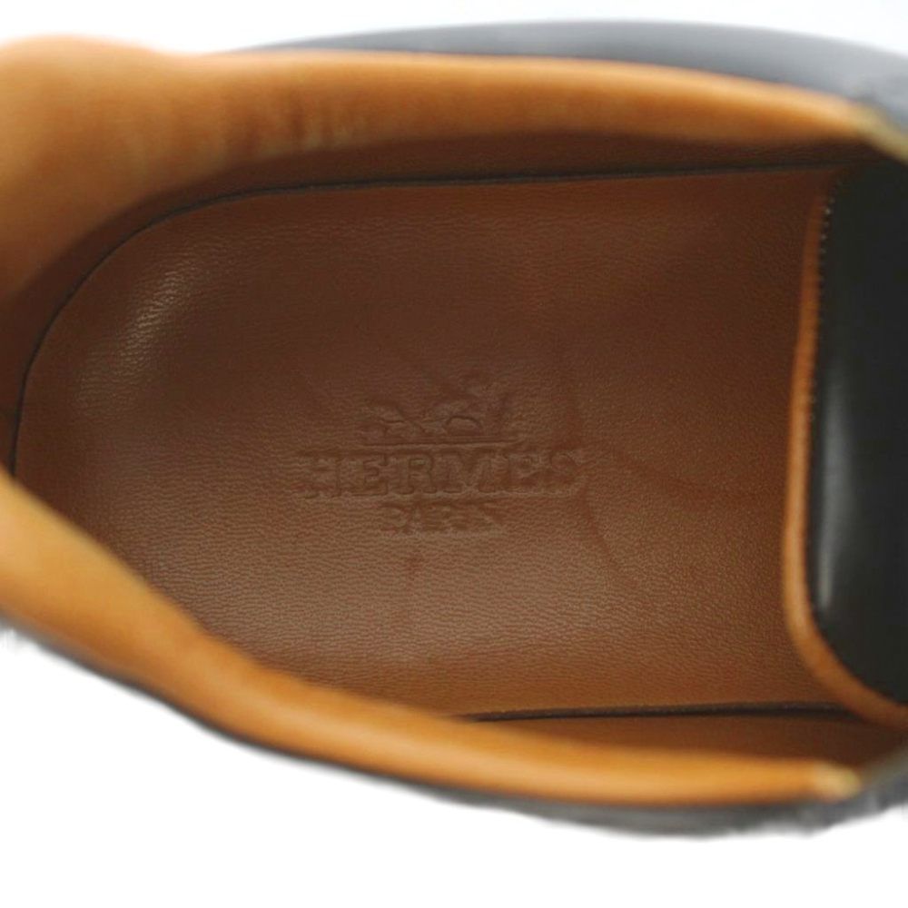 Hermes Quick Sneakers Leather Black — view 7