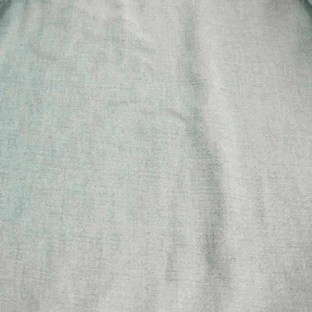 Bottega Veneta Denim Shirt Tailored Jacket Three Quarter Sleeve Indigo 34 — view 4