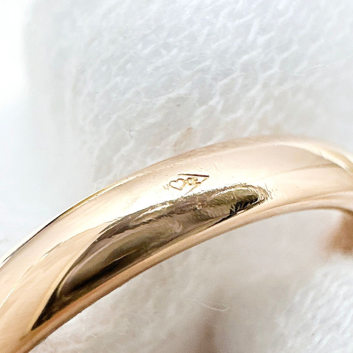 Van Cleef & Arpels Tendrement Diamond Pink Gold Ring — view 8