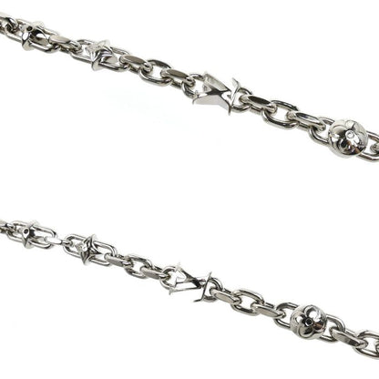 Louis Vuitton Metal LV Monogram Lovers Chain Bracelet 22.5 — view 2