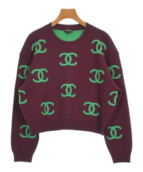 Chanel Knit Sweater Red