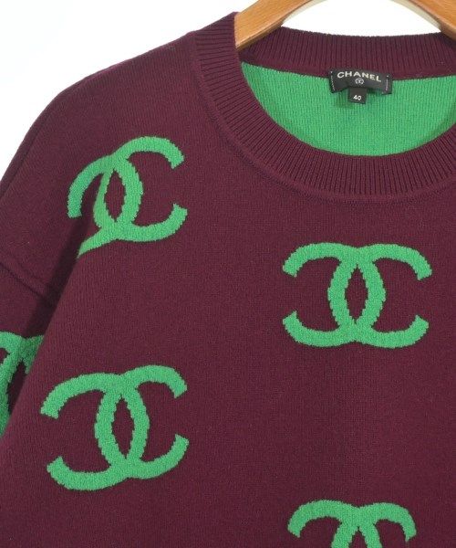 Chanel Knit Sweater Red — view 4