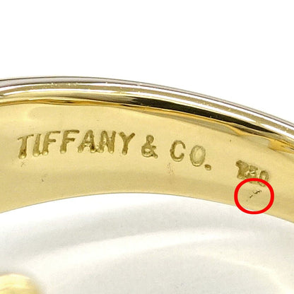 Tiffany & Co Triple Sterling Ring Star GD Gold — view 8
