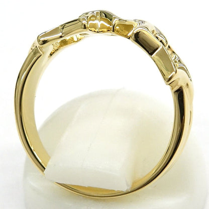 Tiffany & Co Triple Sterling Ring Star GD Gold — view 7
