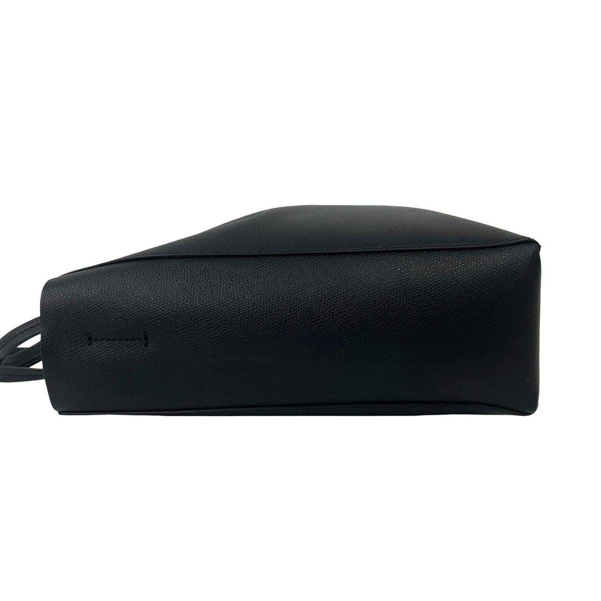 Celine Vertical Cabas Small Logo Leather 2-Way Shoulder Bag Black — view 5