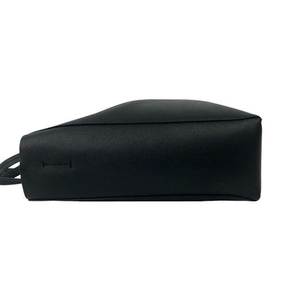 Celine Vertical Cabas Small Logo Leather 2-Way Shoulder Bag Black — view 5