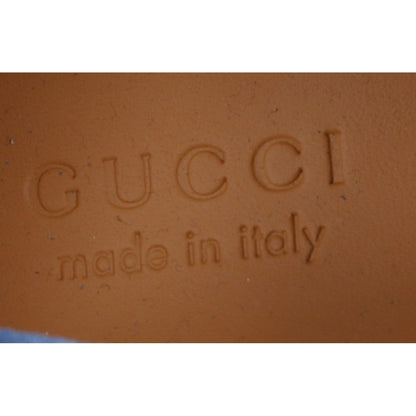 Gucci Blue Suede Horsebit Loafers — view 7