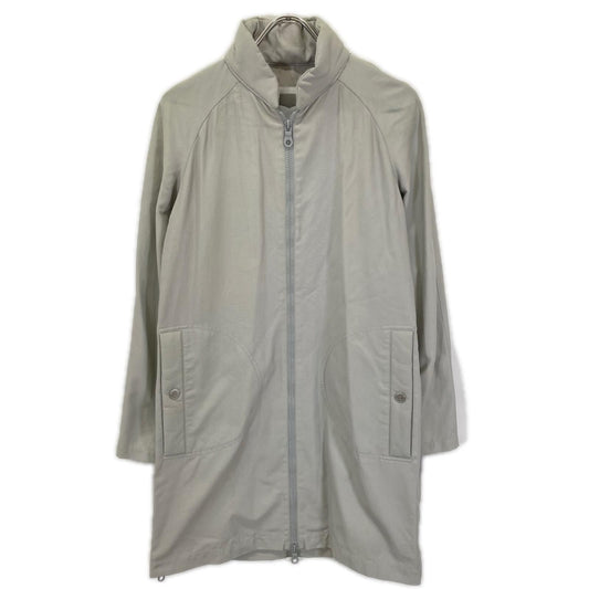 Chanel White CC Logo Nylon Jacket 40