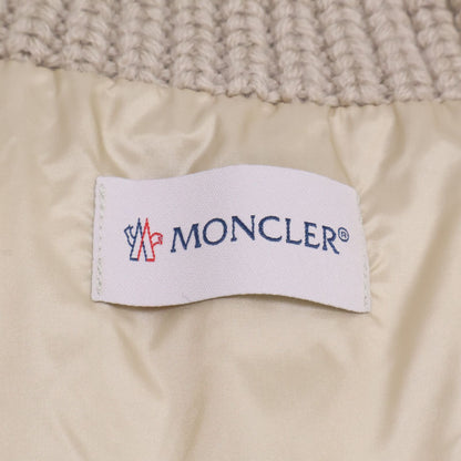 Moncler 25 Padded Teddy & Wool Zip Up Cardigan Down — view 5