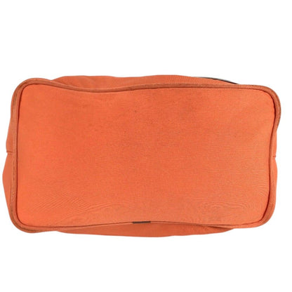 Fendi Shoulder Bag FF Logo Nylon Canvas Orange — view 5