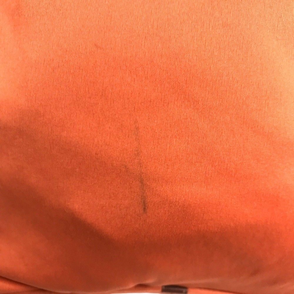 Fendi Shoulder Bag FF Logo Nylon Canvas Orange — view 6