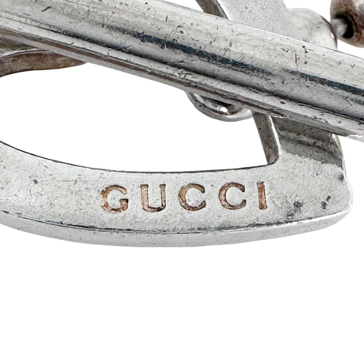 Gucci Ballchain Heart Silver Bracelet — view 2
