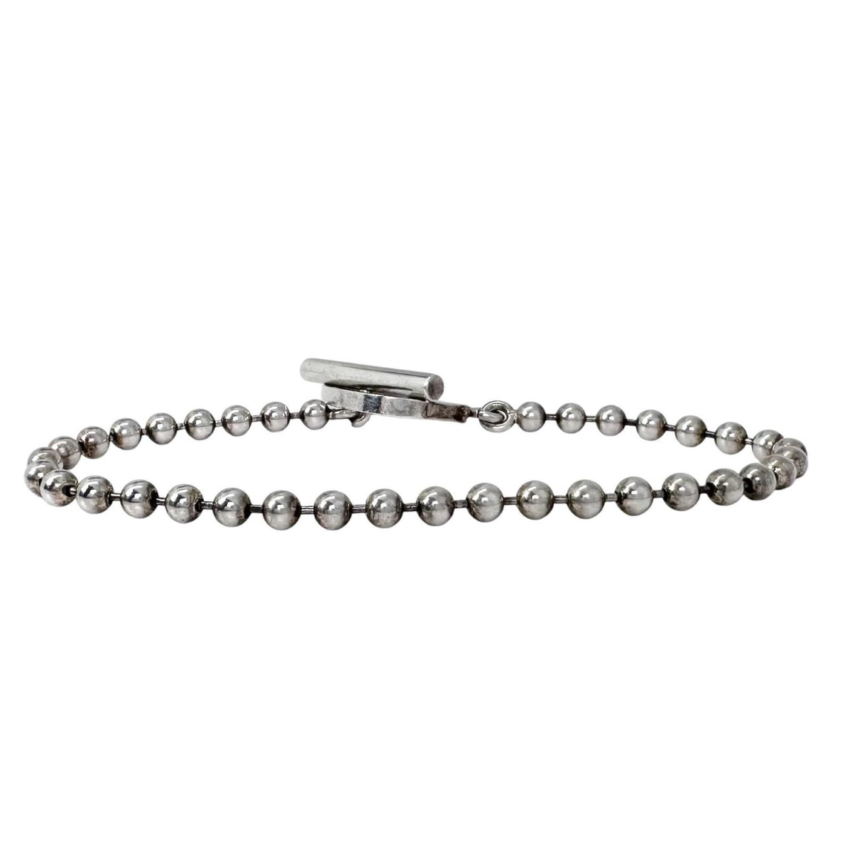 Gucci Ballchain Heart Silver Bracelet — view 7