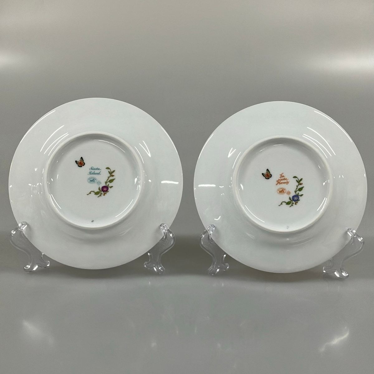 Hermes Plate Siesta White Multi Dessert — view 2