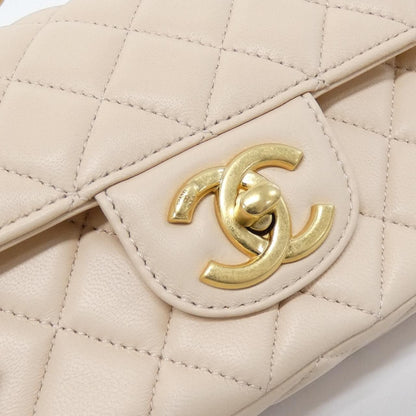 Chanel Bag Handbag Beige — view 4