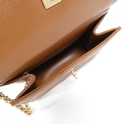 Chanel Shoulder Bag Brown — view 7