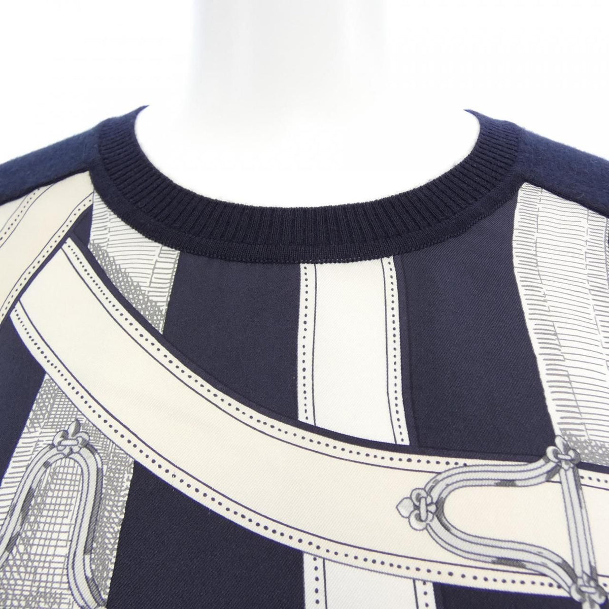 Hermes Knit Sweater Black — view 5