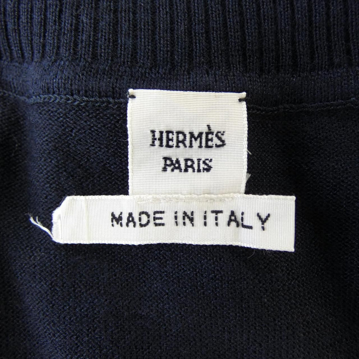 Hermes Knit Sweater Black — view 4