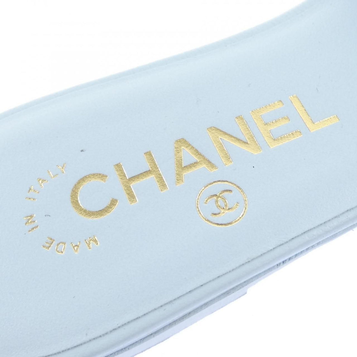 Chanel Sandals Blue — view 6