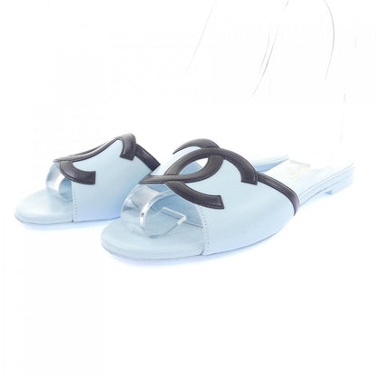 Chanel Sandals Blue — view 3