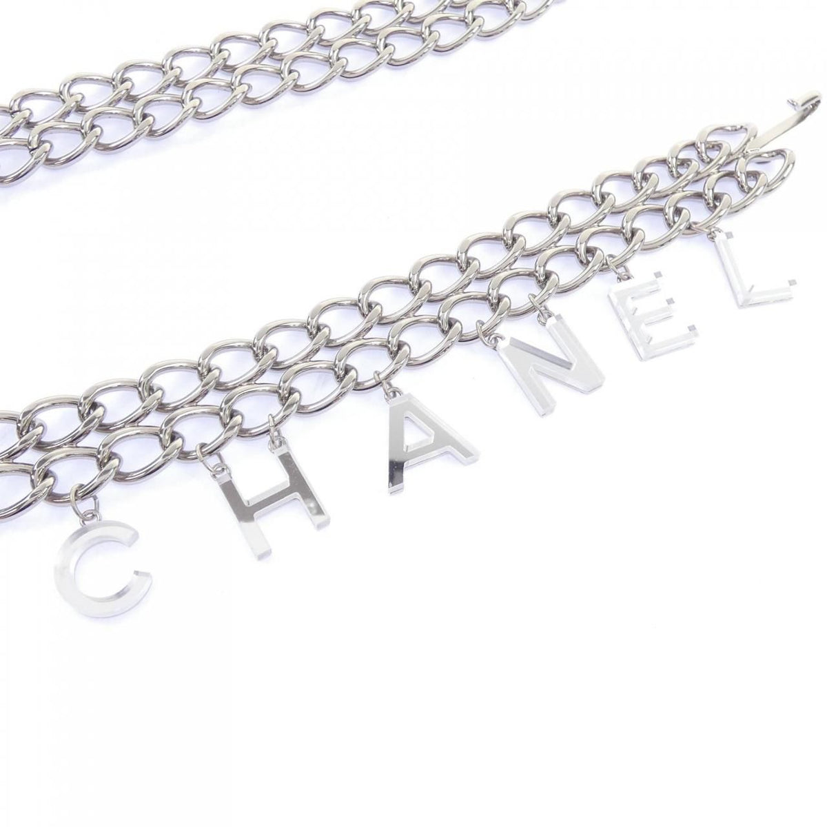 Chanel Vintage Belt Silver — view 3