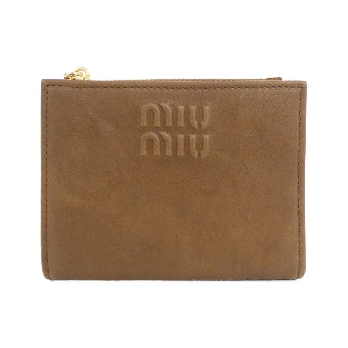 Miu Miu Wallet Gold