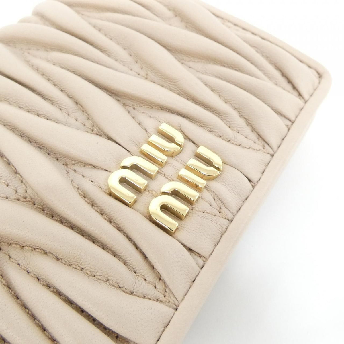Miu Miu Wallet Gold — view 3
