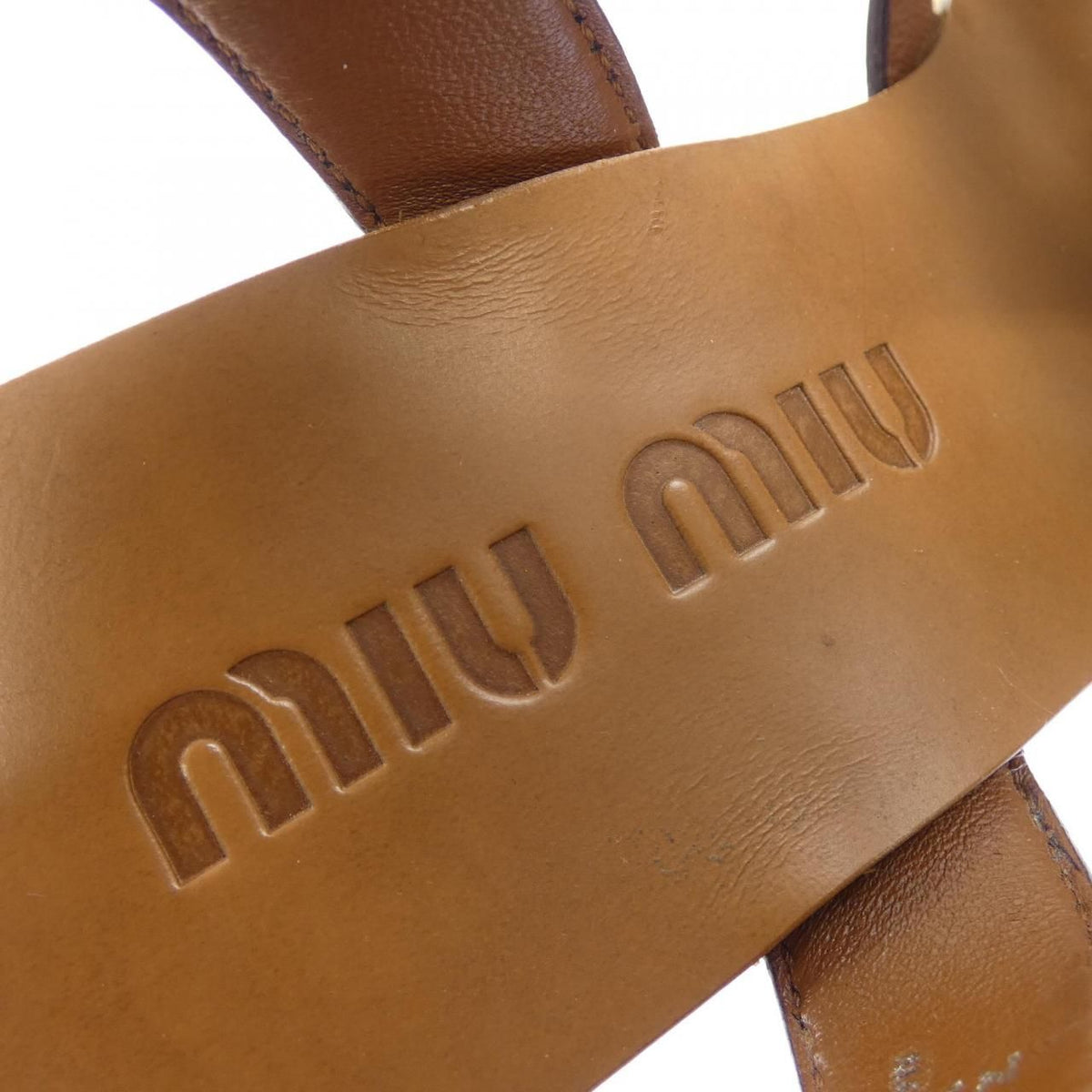 Miu Miu Sandals Brown — view 6